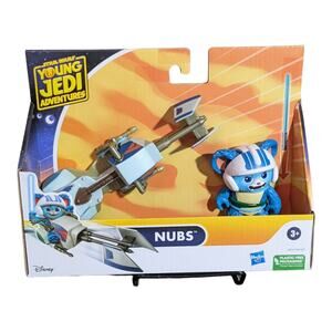 Star Wars Young Jedi Adventures Nubs and Speeder Bike Vehicle Set